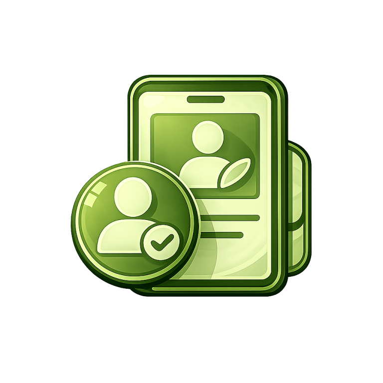 Икони за профил и настройки